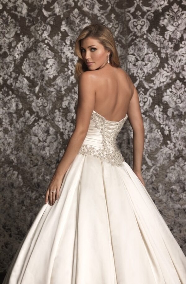 9003 Allure back view wedding dress