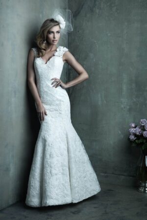 front view of C287 wedding dress by Allure Bridals