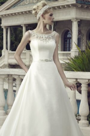 front view of 2154 wedding dress by Casablanca Bridal