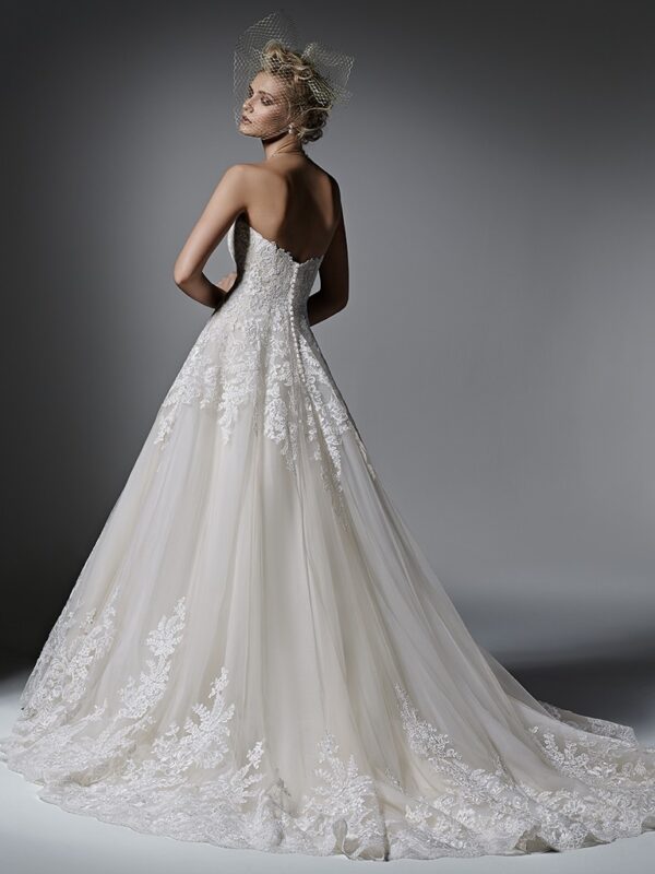 Zelinda by Maggie Sottero back view