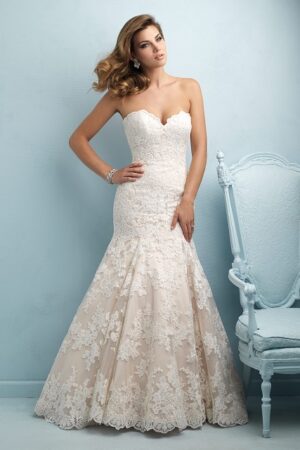 9215 allure wedding gown