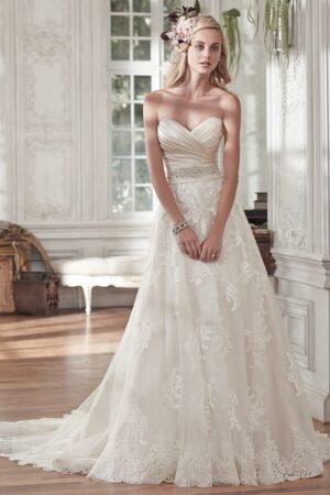 Maggie Sottero Kamiya Front View