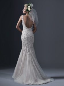 Maggie Sottero Holland Back View