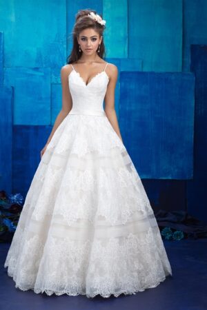 Allure Bridal 9400 Front View