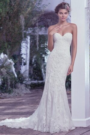 Maggie Sottero Mirelle Front View wedding dress