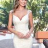 Mariella wedding dress by Kitty Chen close up of front bodice