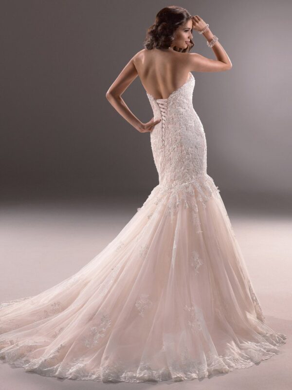 Marianne wedding dress by Maggie Sottero back view