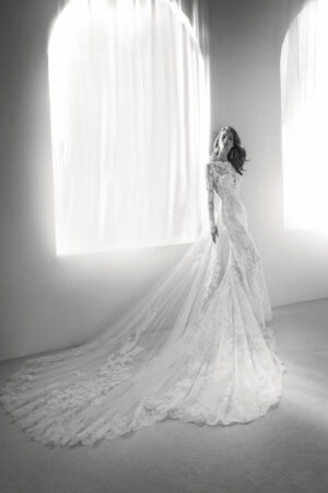 front view of Romeo wedding dress by Pronovias Atelier