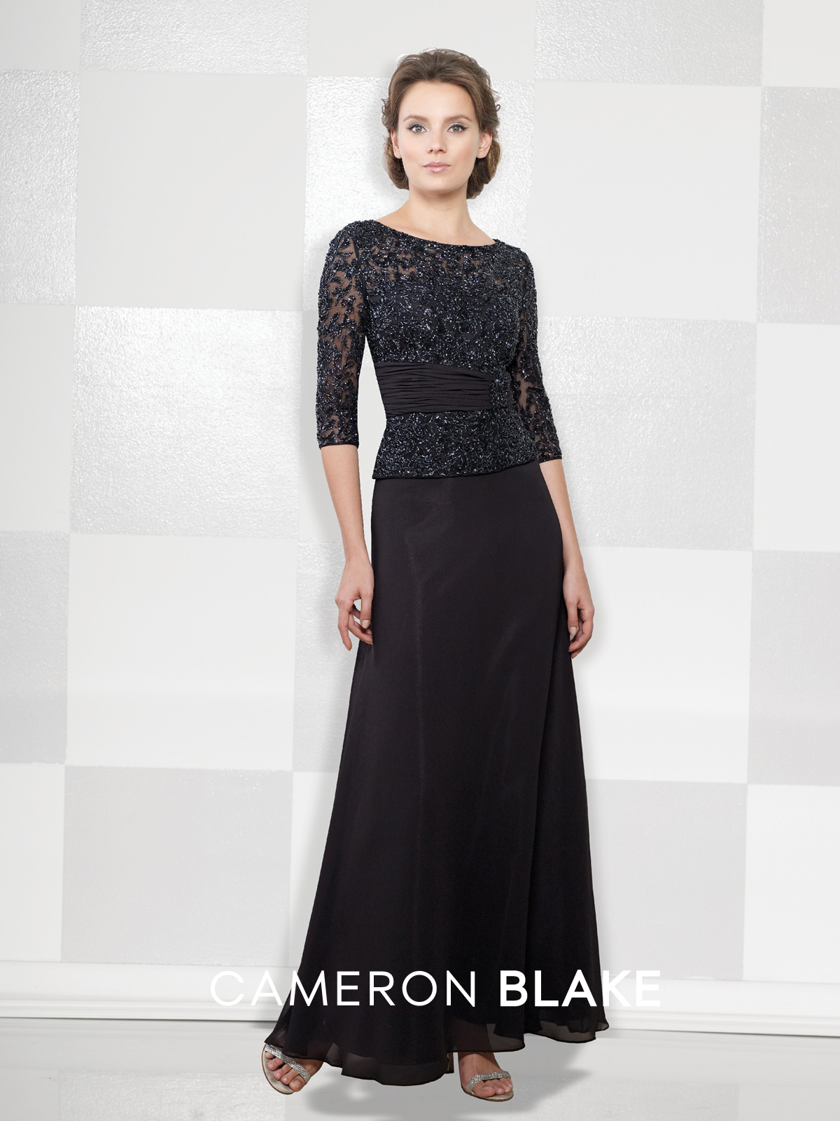 114657 Cameron Blake Mother of the Bride or Groom Dress