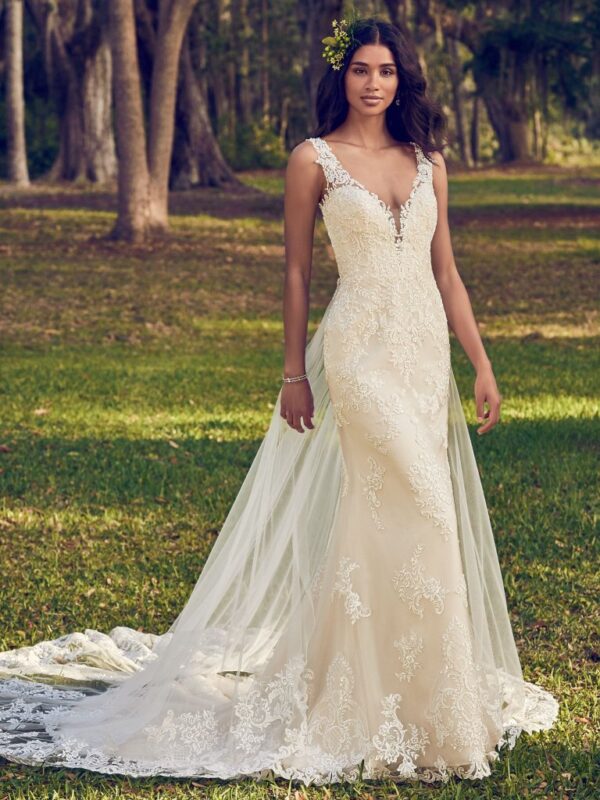 Bernadine wedding dress by Maggie Sottero