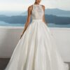 front view of 88001D wedding dress by Justin Alexander