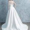 9677 by Allure back view wedding dress