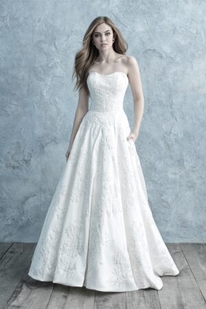 9650 by Allure Bridals front view