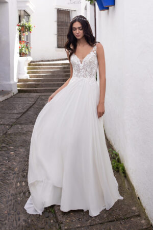 Eridani wedding dress by Pronovias bridal