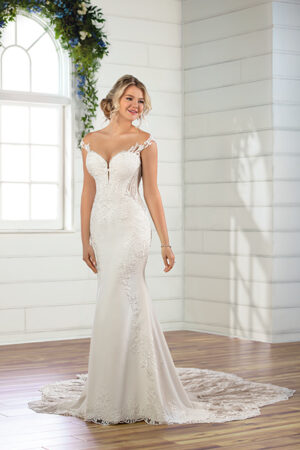 d2849 wedding dress by essense of australia