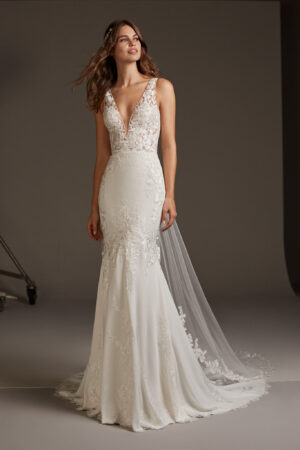 Alcyone wedding dress by Pronovias Bridal