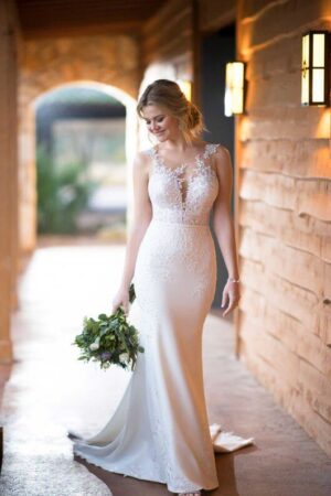 d2388 wedding dress by Essense of Australia alt 1 photo