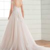 d2603 wedding dress by essense of australia back view