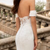 Dante wedding dress by Pronovias Bridal close up back