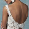 Kelsey by Maggie Sottero wedding dress close up back