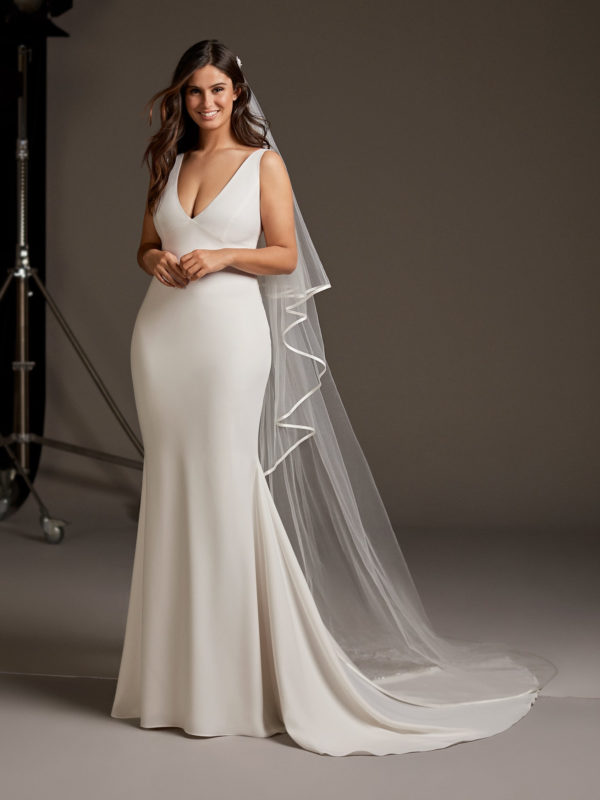 Aquila wedding dressby Pronovias Bridal Alt view