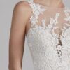 Erma wedding dress by Pronovias front close up view