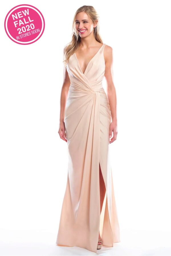 2063 bridesmaid dress by Bari Jay front view