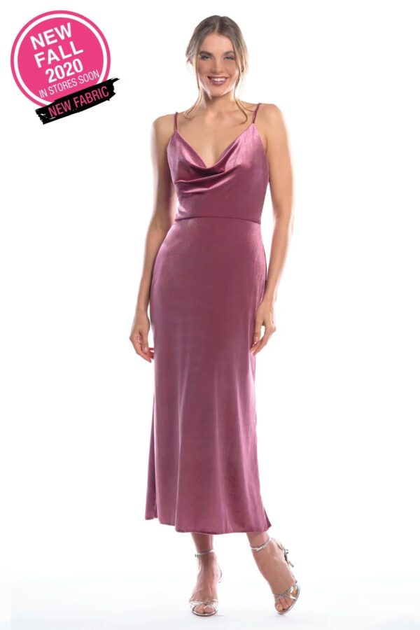 2091 bridesmaid dress by Bari Jay front view