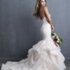 C491 Allure Couture back view wedding dress