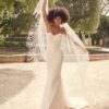 Dover by Maggie Sottero front with veil