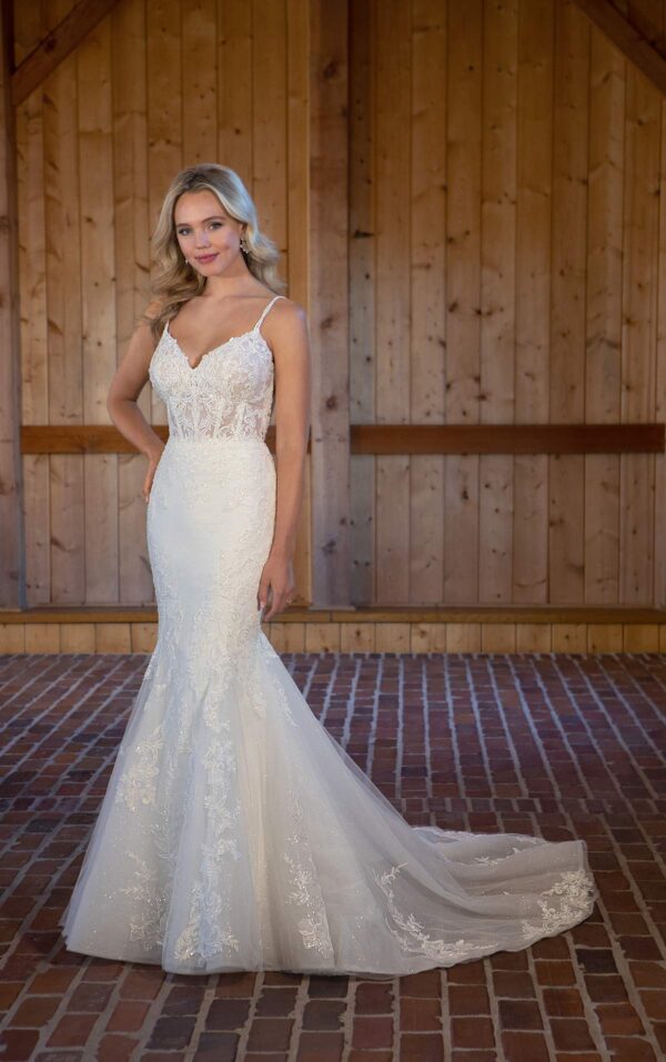 Essense of Australia D3502 Wedding Dress