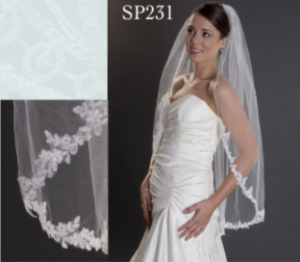 SP231 Giselle Bridal Veil ⋆ Precious Memories Bridal Shop