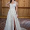 d3668 wedding dress by essense of australia Front View