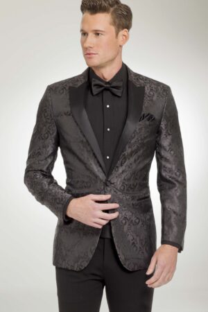 chase charcoal paisley tux