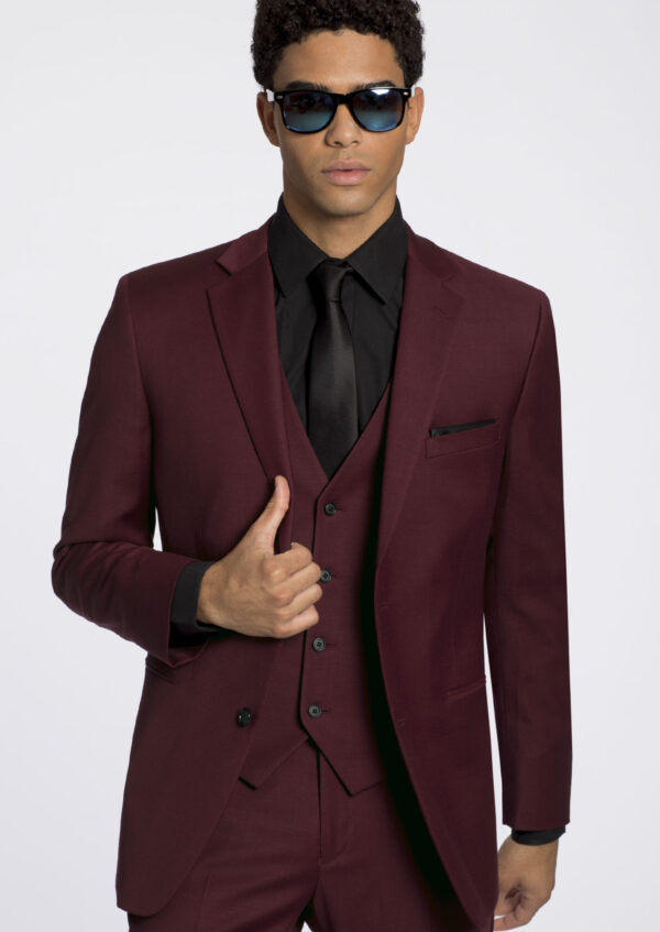 Bruno cranberry suit brunomalgi