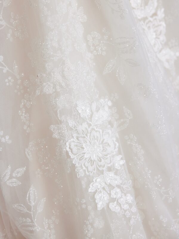 Chelsea by Maggie Sottero embellished floral pattern