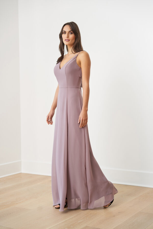 B253052 by B2 Jasmine bridesmaid dresses wedding guest spaghetti straps tie in back