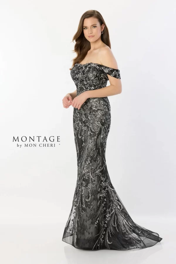 M2239 dress by montage in black