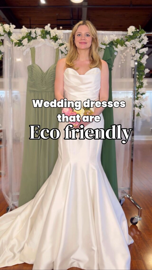 Reducing the impact on our planet 🌎 These stunning wedding dresses are made from recycled materials 🌱 Vote your fave below ⬇️ 

⭐️ Follow @pmbridal for more wedding dress ideas

⭐️ Wedding dress appointments at Precious Memories Malden
Link in bio ⬆️ 

Dresses Leilani Marie and Hayden by @maggiesotterodesigns 

#ecofriendly #ecofashion #recycling #weddingdress #weddingdresses #weddingdressideas #weddingdressinspiration #bridal #weddingreels